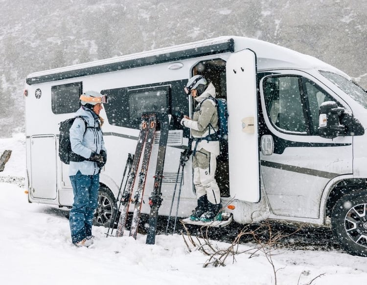 Alpintur med bobil som base