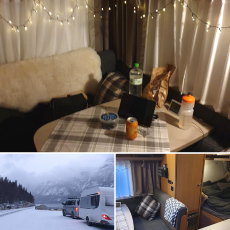 Dyrhaug sin kjørevogn fra Ferda er utstyrt med alt man trenger 