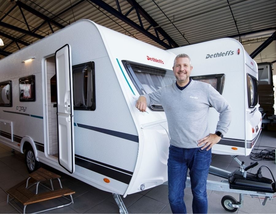 Christian Fluør, Ferda Grimstad