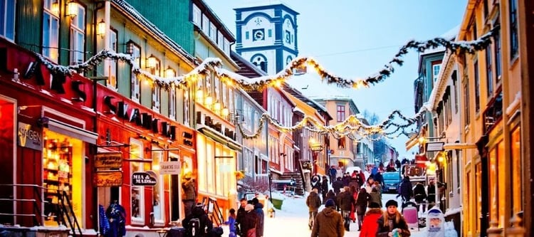 Julehandel på Røros