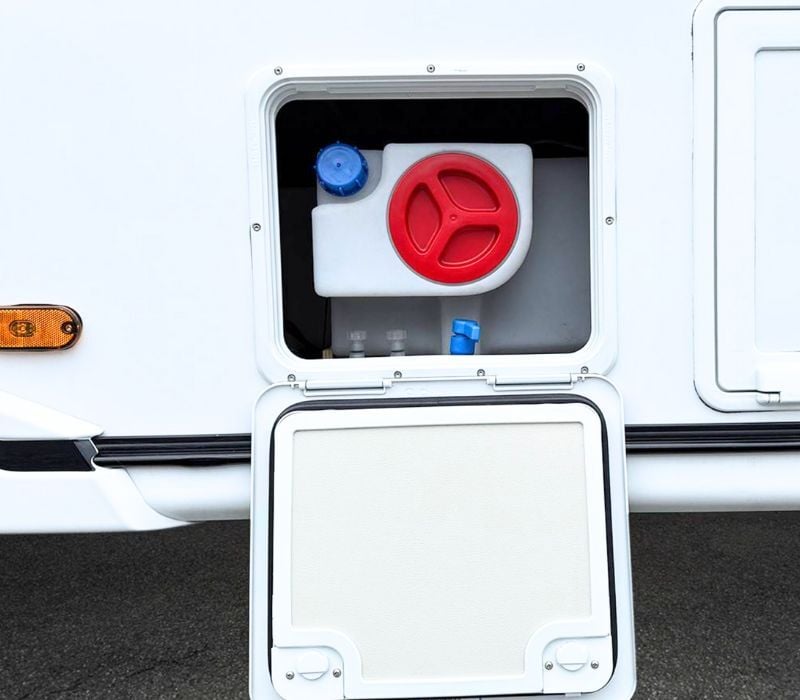 Vannsystem campingvogn