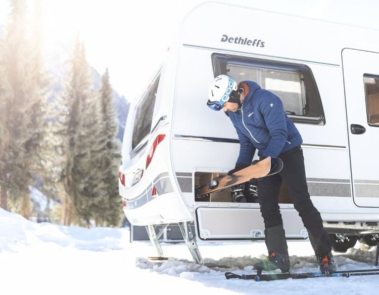 Dethleffs vinter-campingvogn