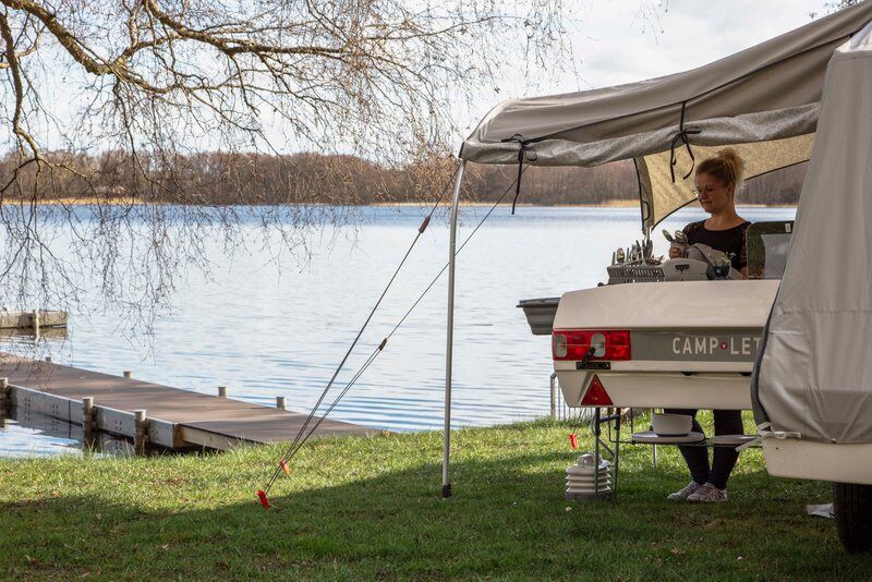 Camp-let med utekjøkken