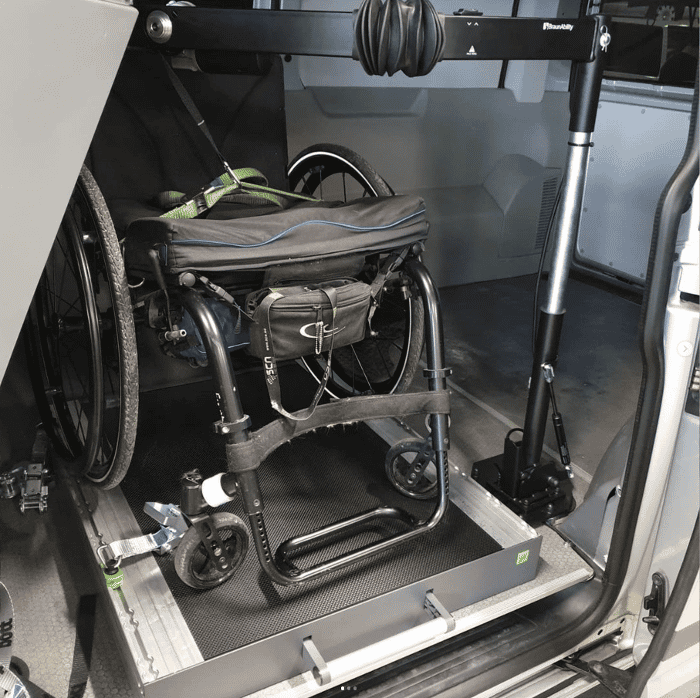 Plass til rullestolen på tur