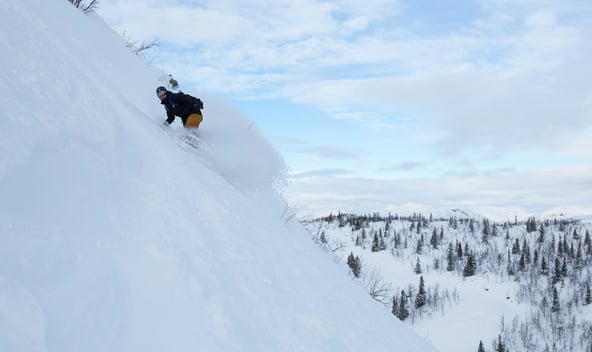 Hemsedal på sitt vakreste - og bratteste