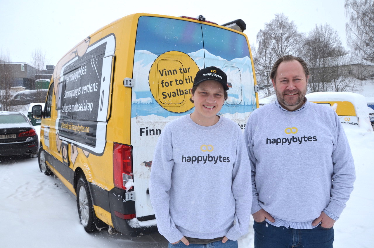 Mobilselskapet Happybytes går nye veier i markedsføringen.