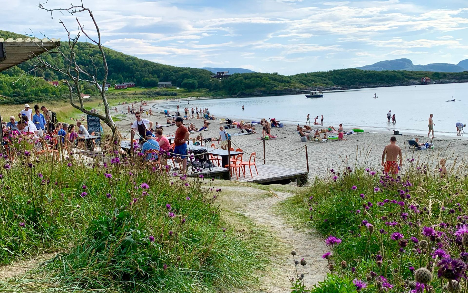 Eksotisk strandperle i Trøndelag