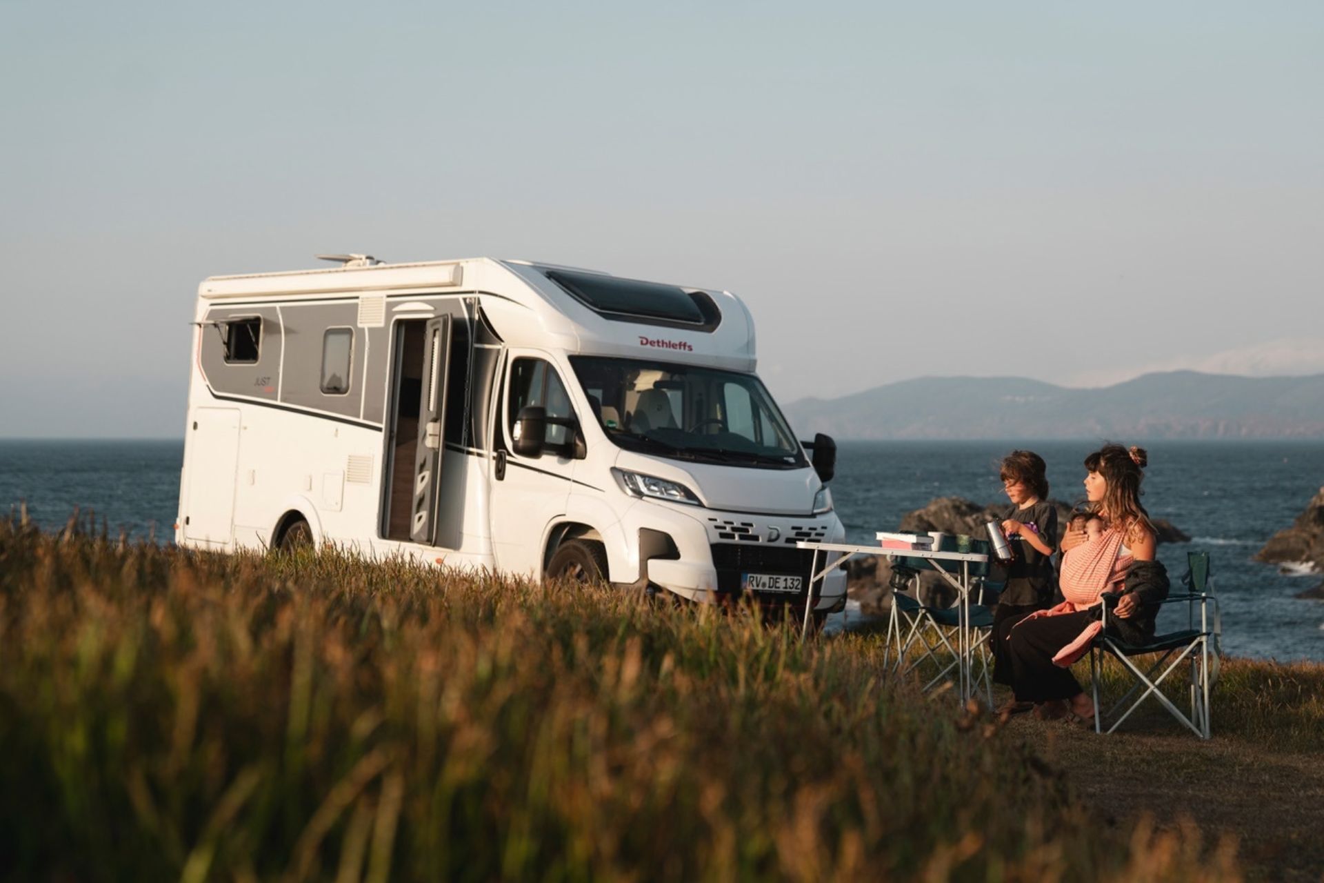 Hva er en halvintegrert bobil?